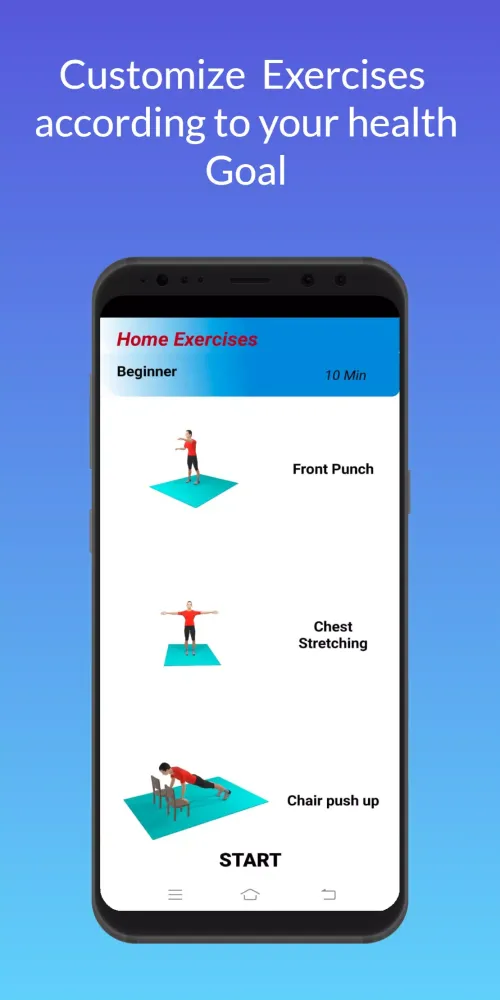 Zrzuty ekranu Home Exercise: for Men & Women
