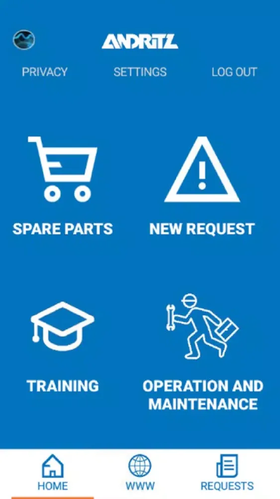 Capturas de pantalla de ANDRITZ HYDRO Service App
