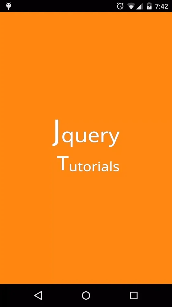 JQuery Tutorials应用截图