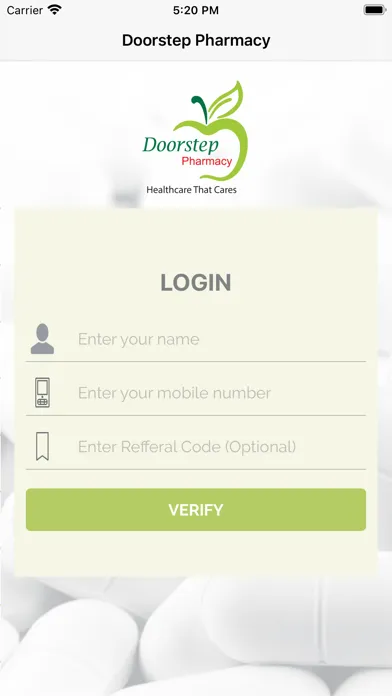 Doorstep Pharmacy Screenshots