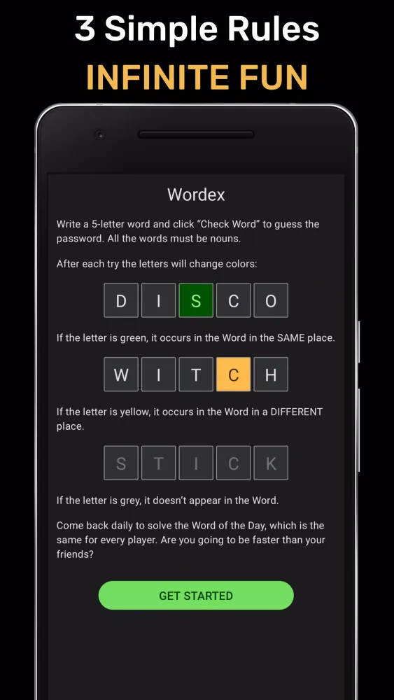 Wordy Screenshots
