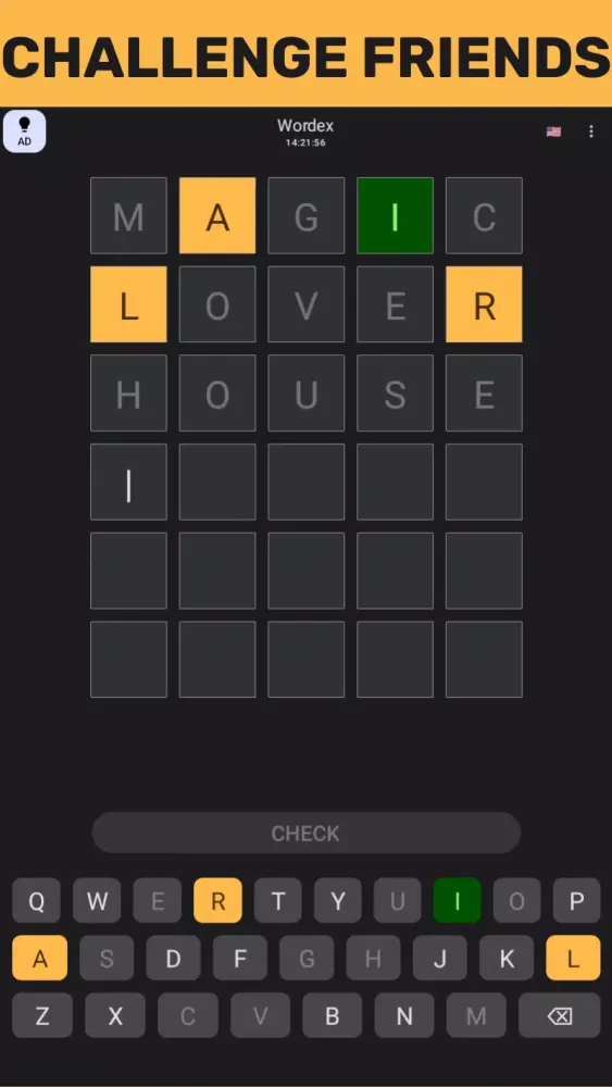 Wordy Screenshots