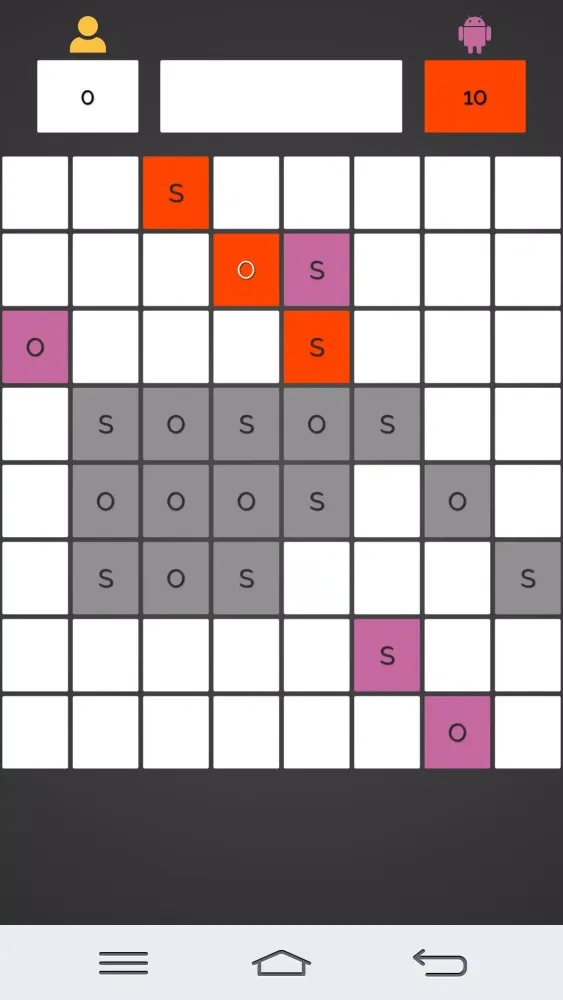 SOS Game Screenshots