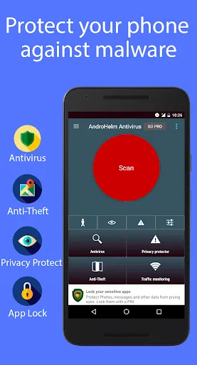 AntiVirus Android Mobile スクリーンショット