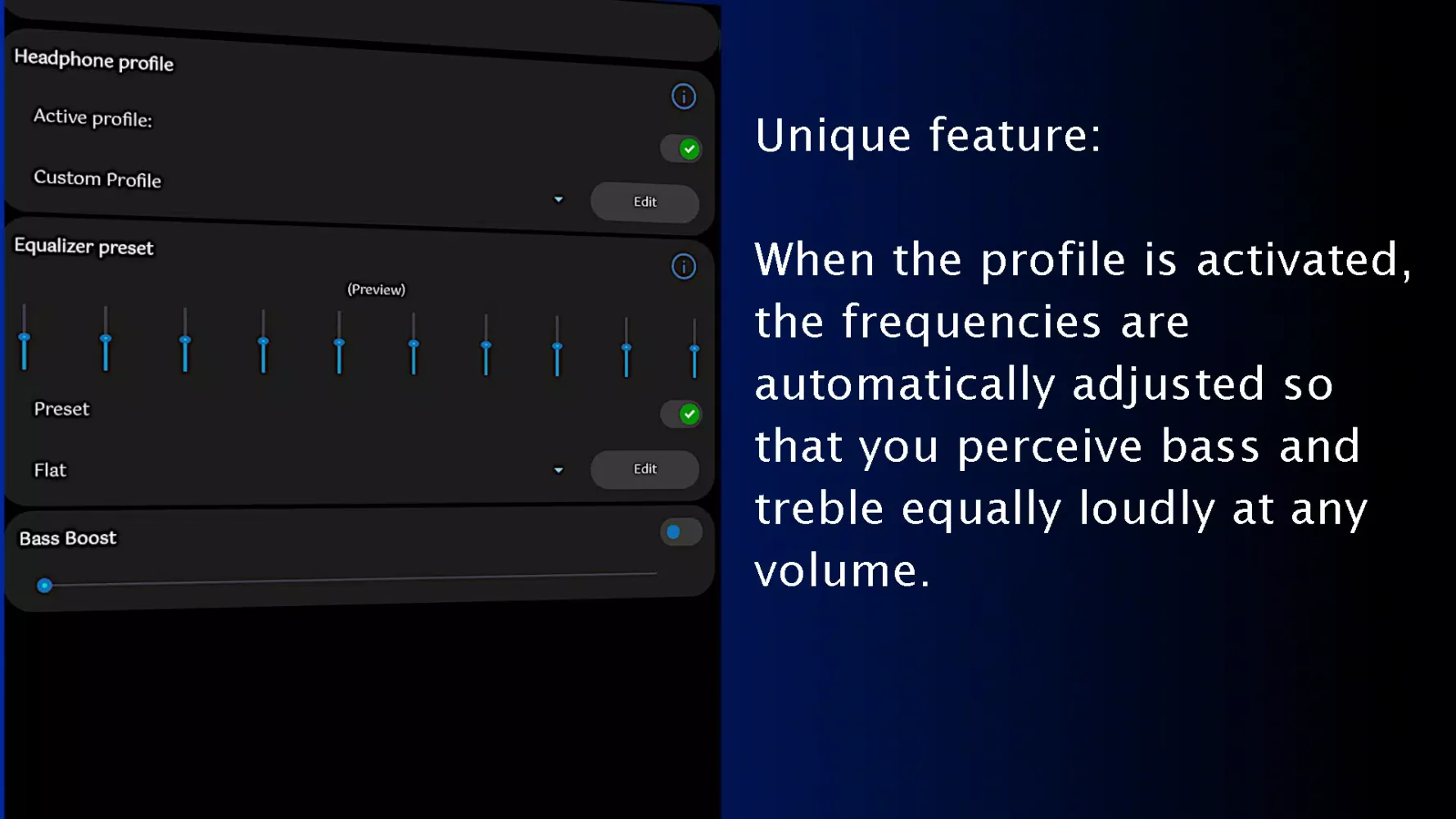 Profile Equalizer Lite Screenshots