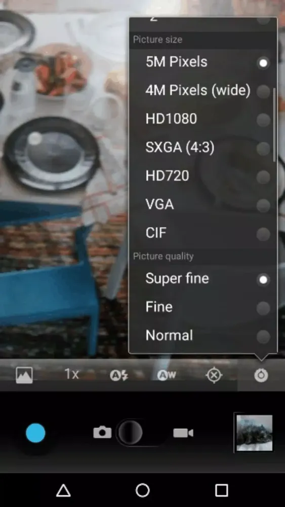 Camera应用截图