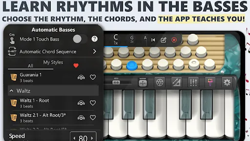 Capturas de pantalla de Accordion Piano Learn to Play
