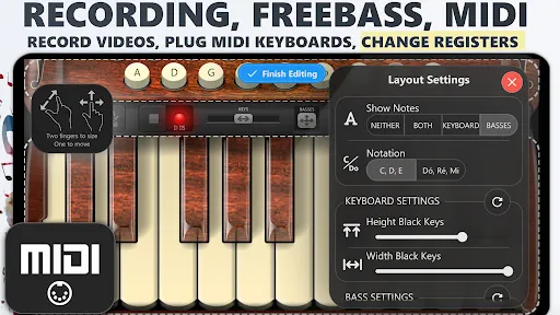 Capturas de pantalla de Accordion Piano Learn to Play