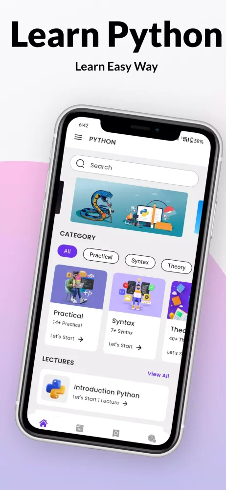 Learn Python Screenshots