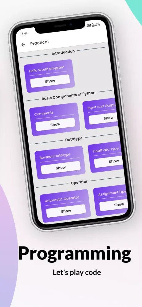 Learn Python Screenshots