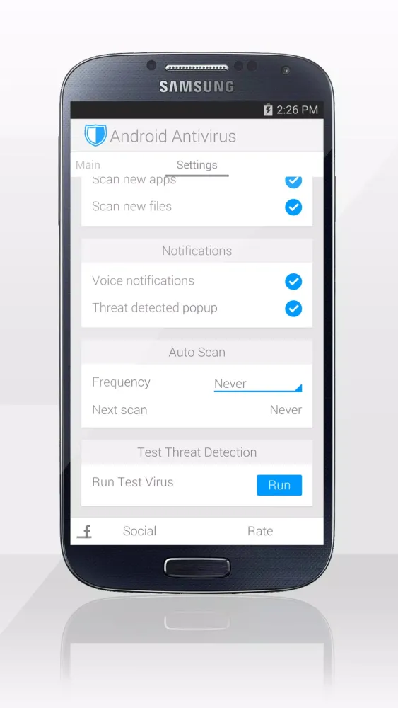 Android Antivirus应用截图