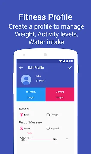 BMI Calculator Weight Tracker Screenshots