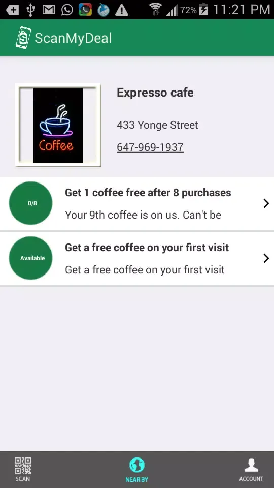 Zrzuty ekranu ScanMyDeal (Scan My Deal)