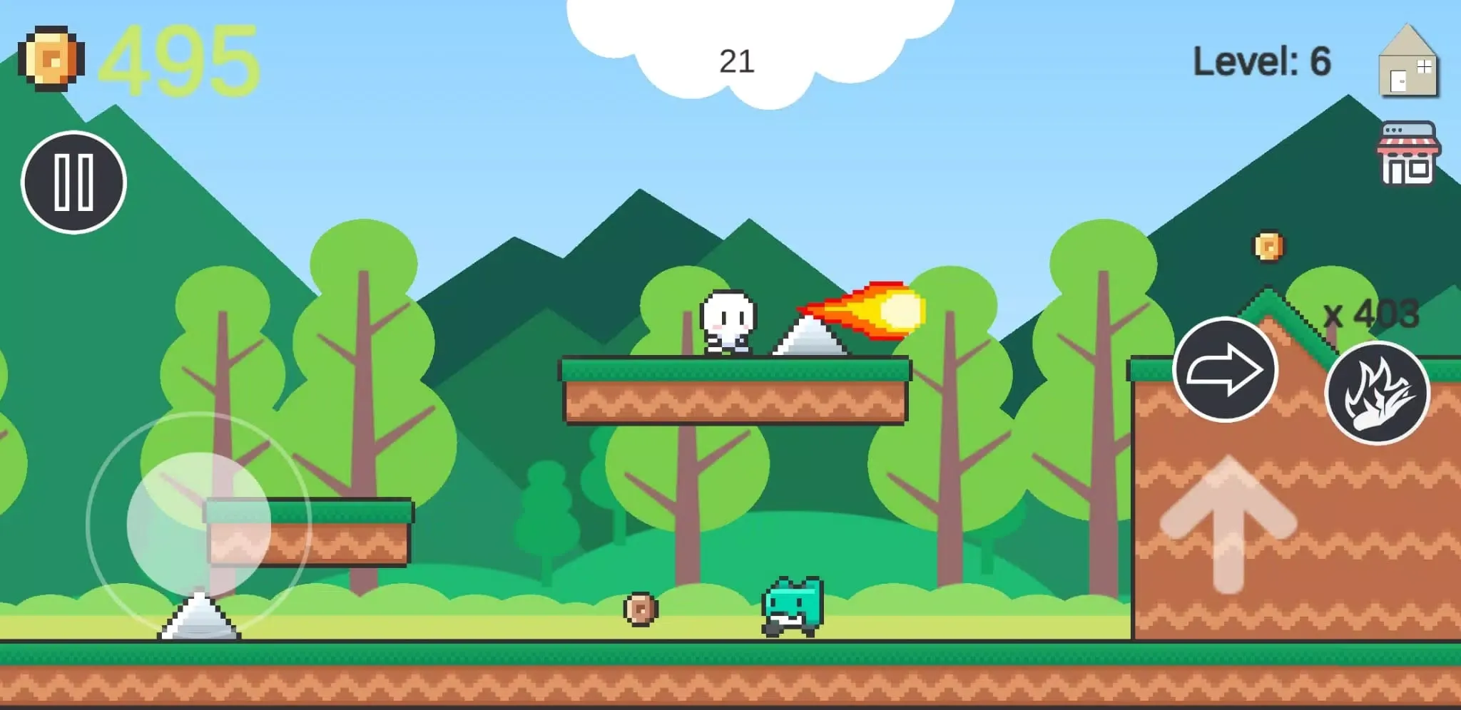 2D Pixel Adventure 스크린샷