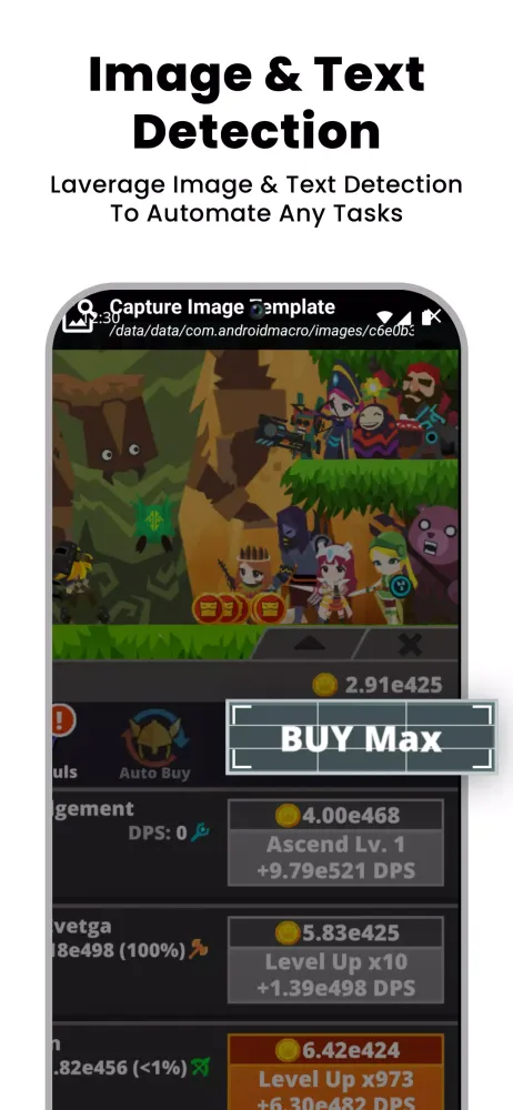 Android Macro Ekran Görüntüleri
