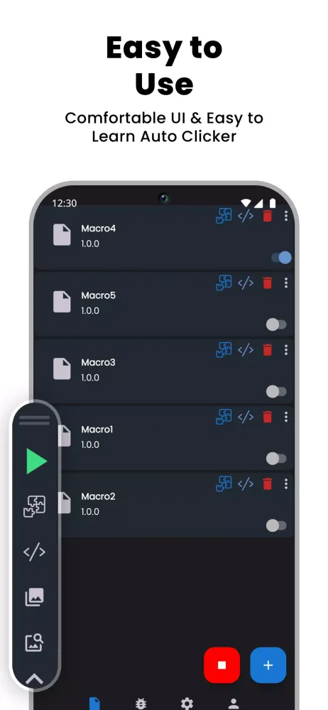Android Macro Ekran Görüntüleri
