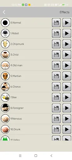 Voice Changer Screenshots