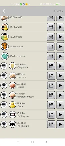 Voice Changer Screenshots