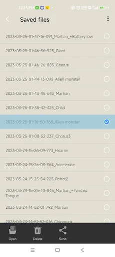 Voice Changer Screenshots