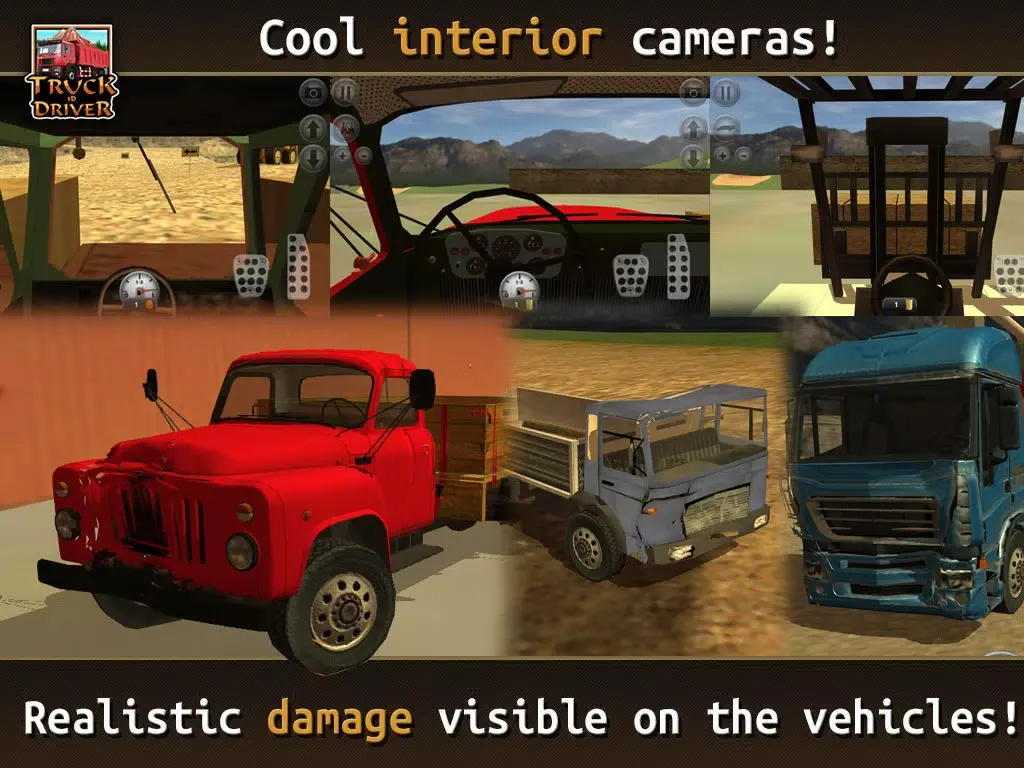 Euro Truck Driver 18 iPad  स्क्रीनशॉट