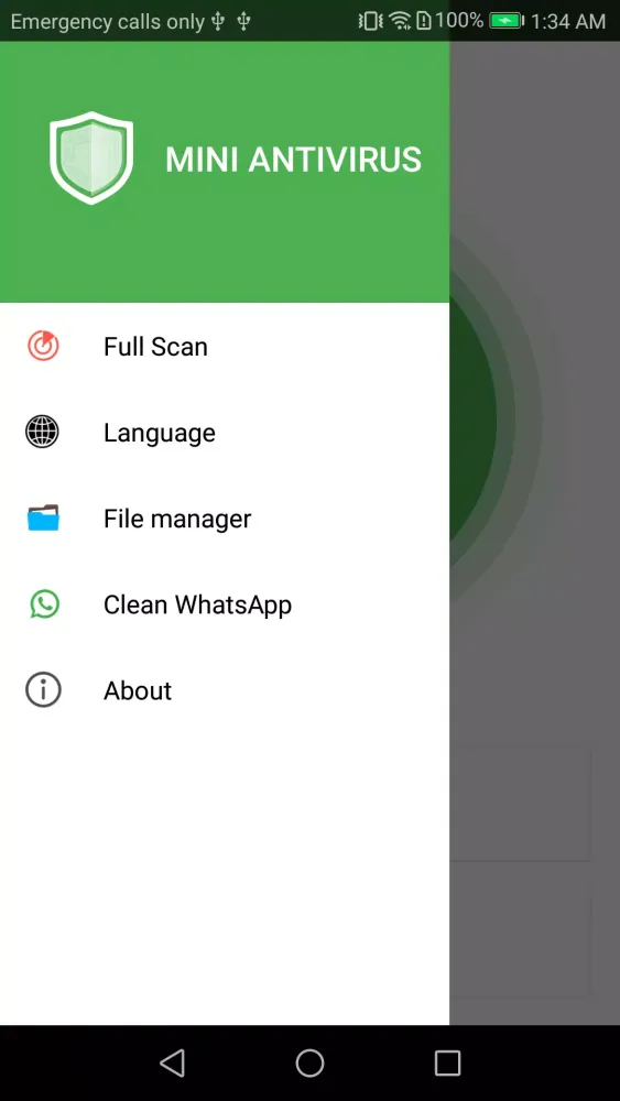 Mini Antivirus Screenshots