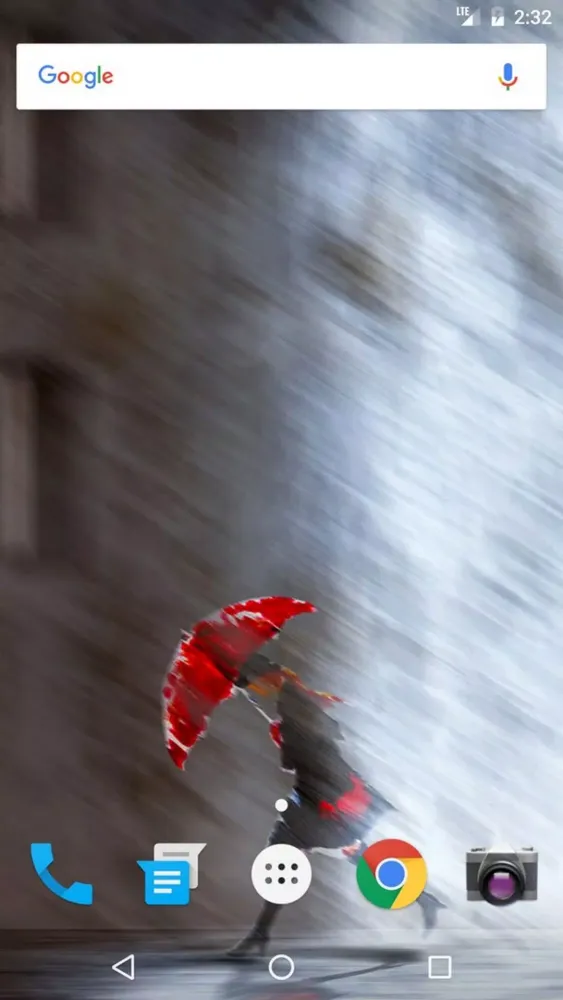 Screenshot di Wallpapers Raining