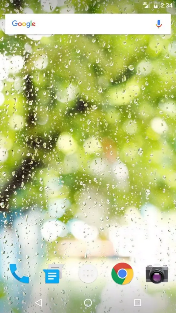 Screenshot di Wallpapers Raining