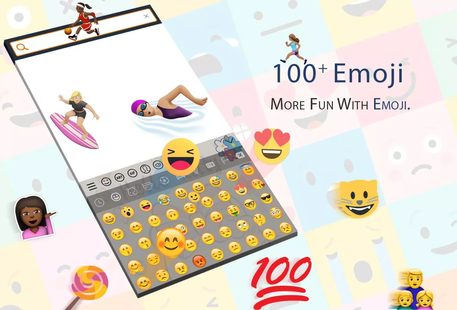Moon Blue Keyboard Screenshots