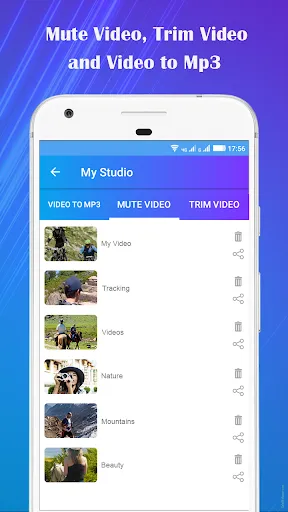 Video to Mp3 : Mute Trim Mix Screenshots