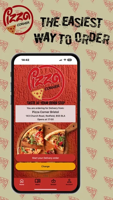 Tangkapan skrin Pizza Corner Bristol