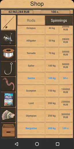 True Fishing. Simulator Screenshots