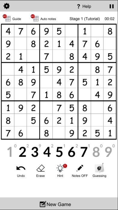ภาพหน้าจอของ Easy Sudoku : Snap your sudoku