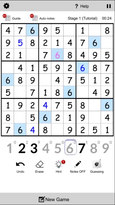 ภาพหน้าจอของ Easy Sudoku : Snap your sudoku
