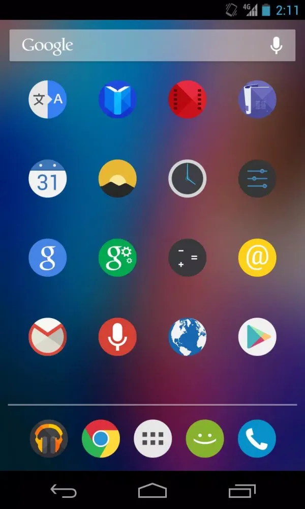 Capturas de pantalla de Coconut Theme