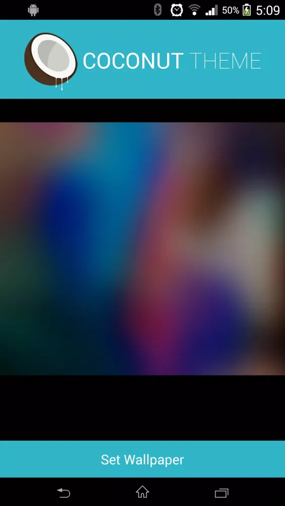 Capturas de pantalla de Coconut Theme