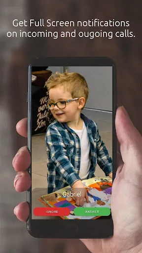 Full Screen Caller ID Screenshots