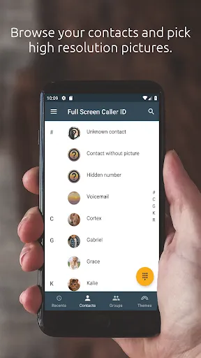 Full Screen Caller ID Screenshots