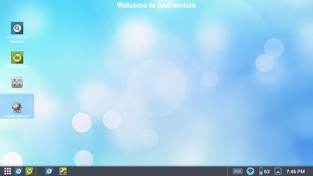 Sentio Desktop (Android 4–6) Screenshots
