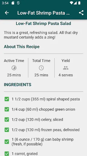 Screenshot di Quick and Easy Recipes