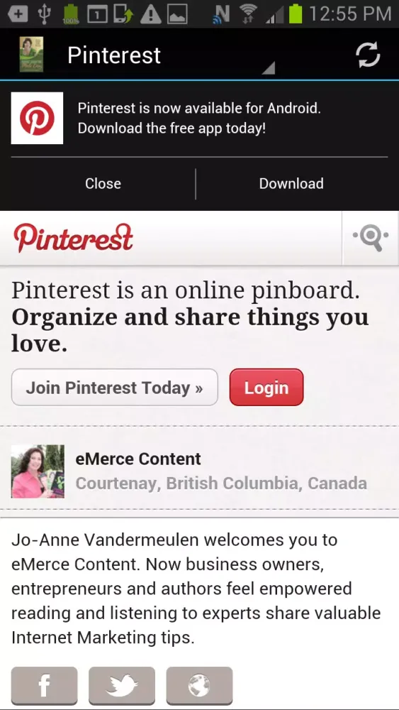 Internet Marketing Tips Screenshots
