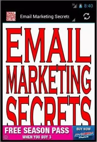 Email Marketing Secrets FREE Screenshots