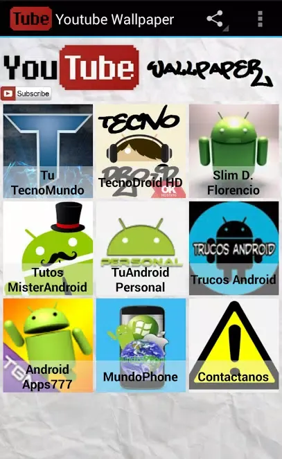 YT Wallpapers Screenshots