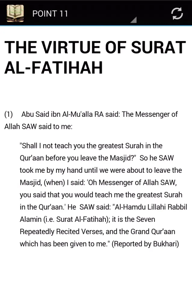 The Virtues of the Quran 스크린샷