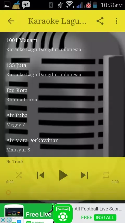 Karaoke Lagu Dangdut Indonesia應用截圖
