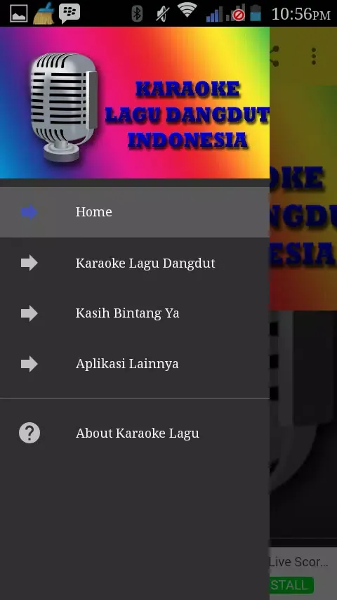 Karaoke Lagu Dangdut Indonesia應用截圖