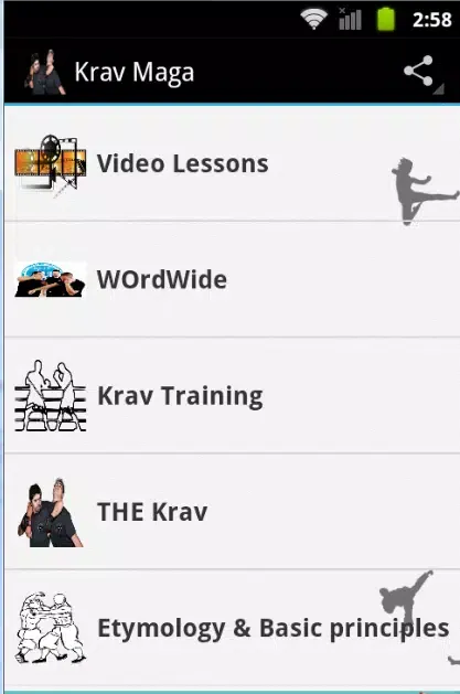Krav Maga Ekran Görüntüleri