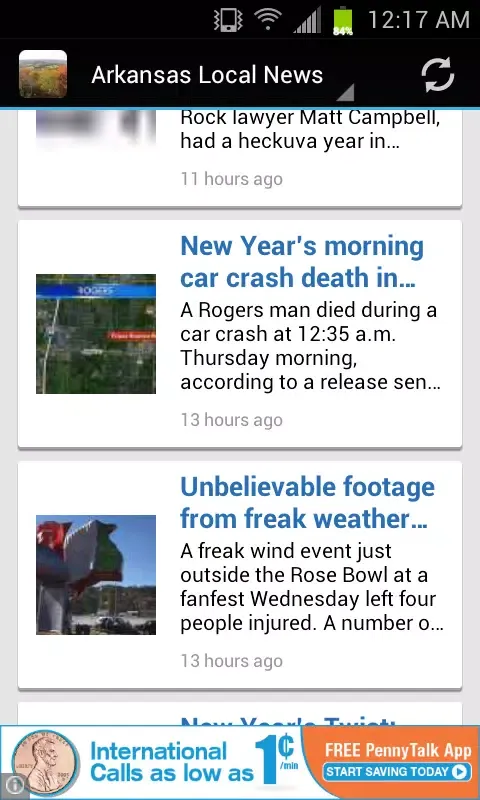 Arkansas Local News Screenshots