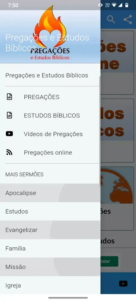 Pregações e Estudos Bíblicos应用截图