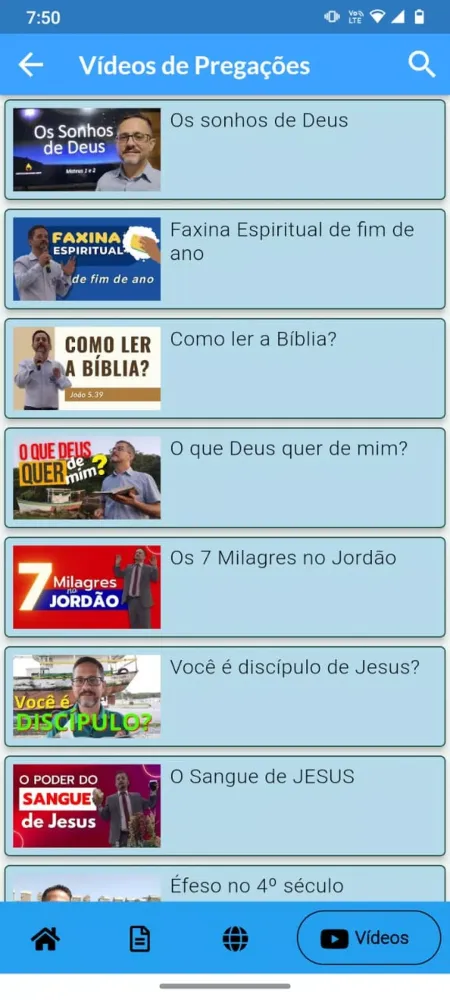 Pregações e Estudos Bíblicos应用截图