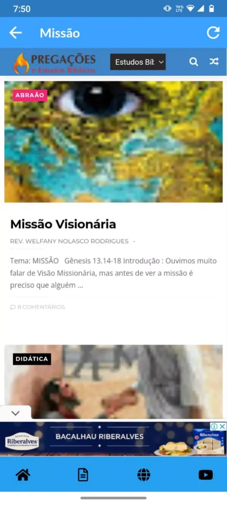 Pregações e Estudos Bíblicos应用截图